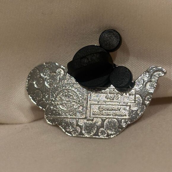 Disney Parks Mickey Mouse Collectible Hidden Mickey Trading Pin Teapot - Picture 3 of 3